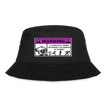 Turbo - Bucket Hat - black - Front - Lela (165cm)