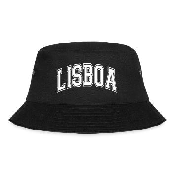 Lissabon - Bucket Hat - Schwarz - Vorne - Lela (165cm)