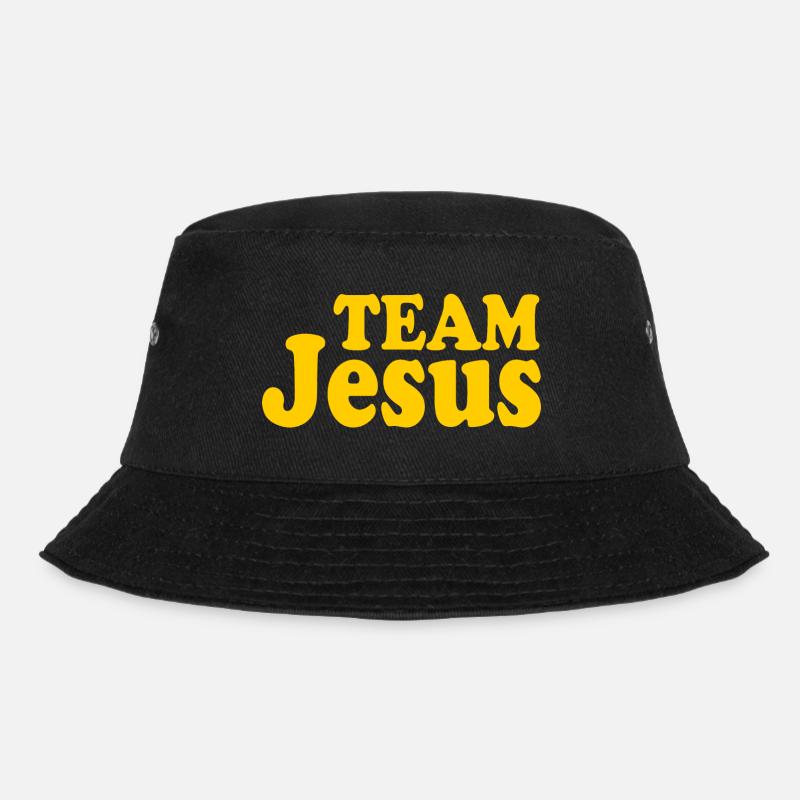Team jesus - Bucket Hat - Schwarz