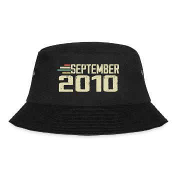 September 2010 Vintage Gift Idea September 2010 - Bucket Hat - black - Front - Lela (165cm)