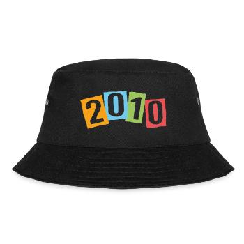 Né en 2010 – Anniversaire avec de grands chiffres colorés - Bob - noir - Devant - Lela (165cm)