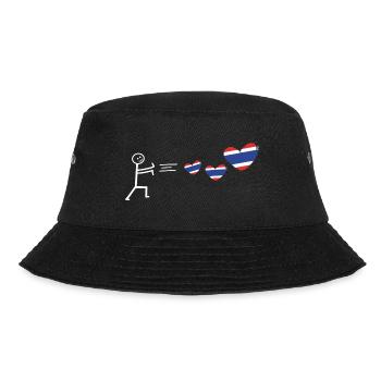 thaïlande thai love bangkok baht thaïlande drapeau - Bob - noir - Devant - Lela (165cm)