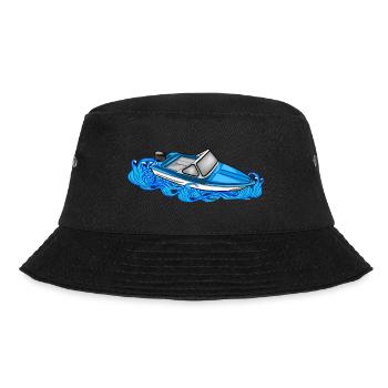 bateau DDR vagues Illustration rétro ibis bateau - Bob - noir - Devant - Lela (165cm)