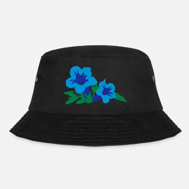 enzian - Bucket Hat - Schwarz