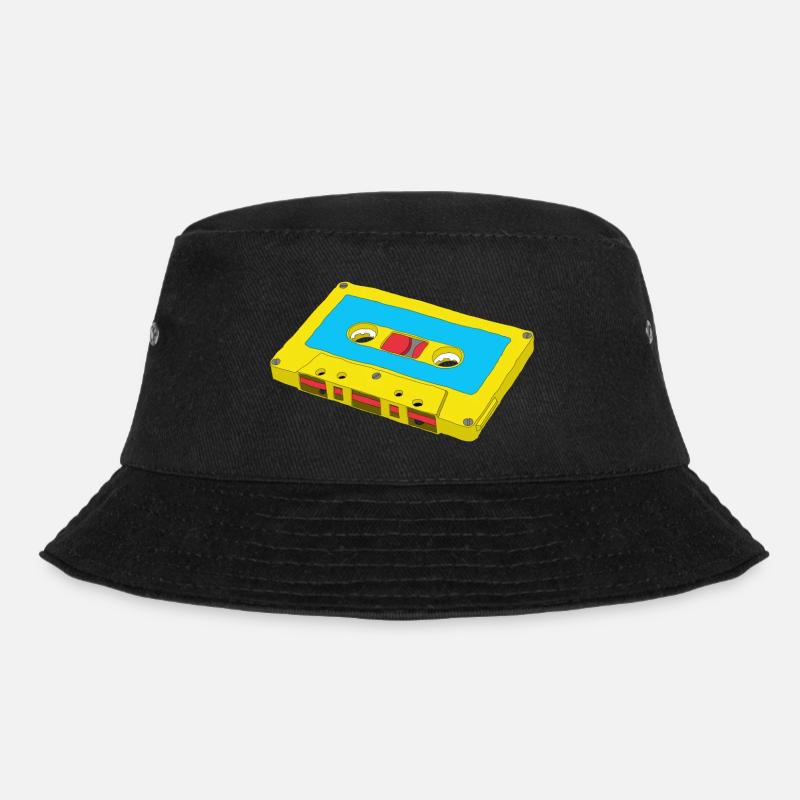 Kompaktkassette - Bucket Hat - Schwarz