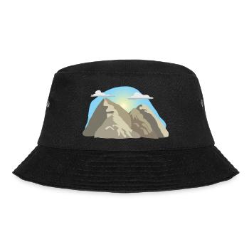 climbing ladder climbing ladder cycling mountain s - Bucket Hat - black - Front - Lela (165cm)