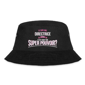 Directrice super pouvoir cadeau - Bob - noir - Devant - Lela (165cm)