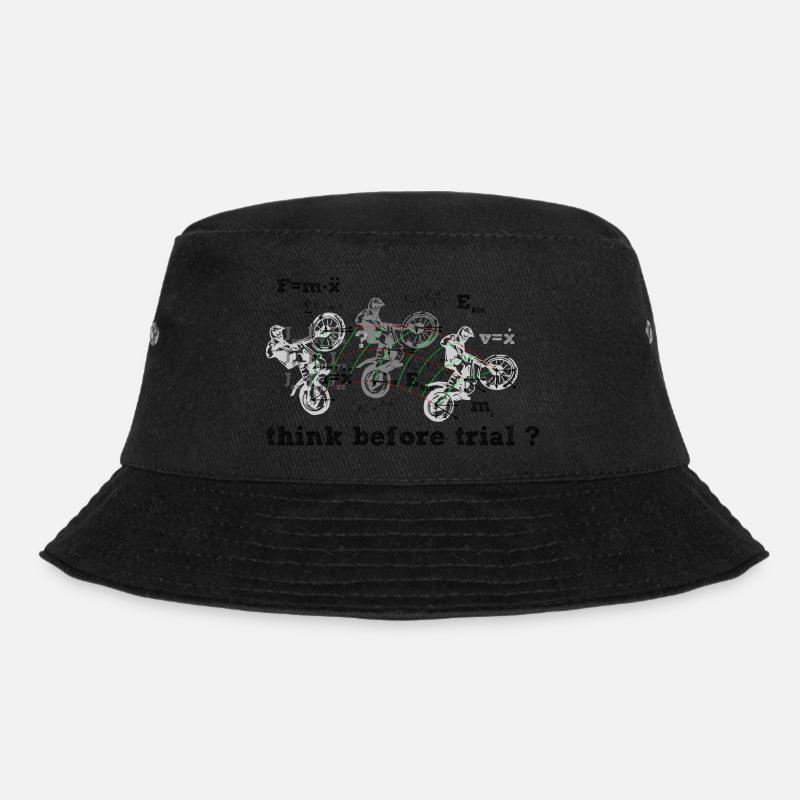 Think before trial? - Bucket Hat - black