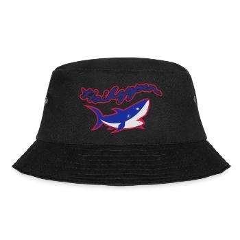 Haihappen - Bucket Hat - Schwarz - Vorne - Lela (165cm)