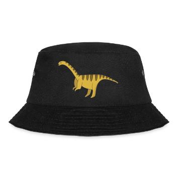 Dinosaur herbivores - Bucket Hat - black - Front - Lela (165cm)