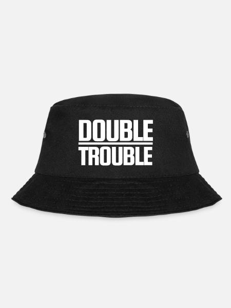 Double Trouble - Bucket Hat - Schwarz