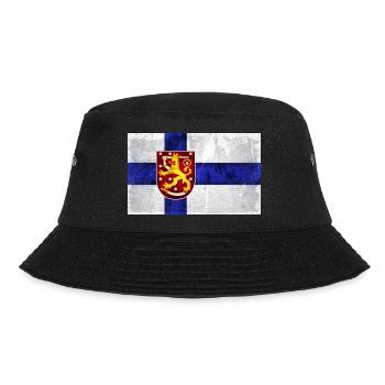 Drapeau de la Finlande Lion - Bob - noir - Devant - Lela (165cm)