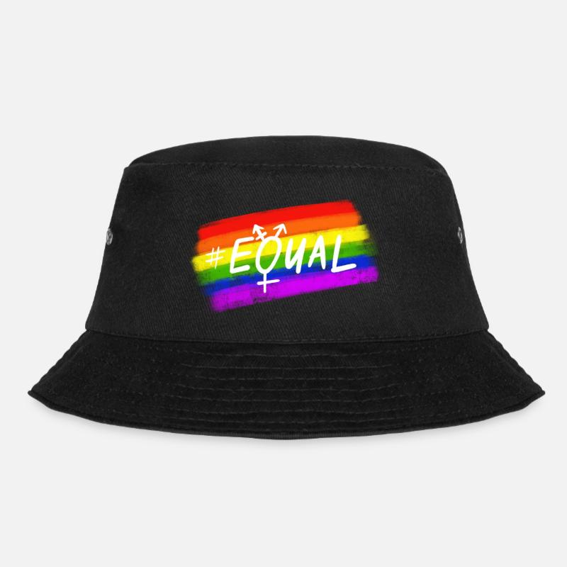 Equal Pride - Bucket Hat - Schwarz