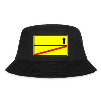 Town sign template - Bucket Hat - black - Front - Lela (165cm)