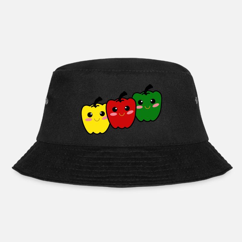 Happy peppers - Bucket Hat - black