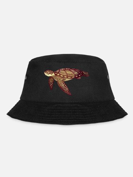 Sea Turtle | Sea turtle - Bucket Hat - black