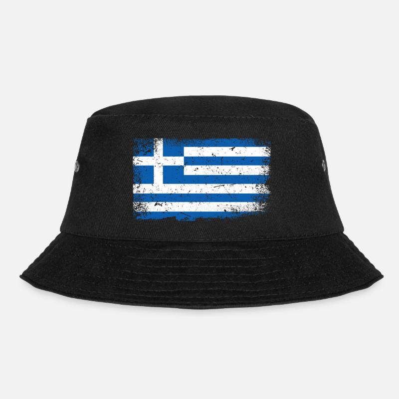 Drapeau de la grèce - Bob - noir