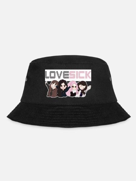 K-pop. - Bucket Hat - black