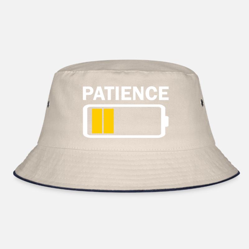 Patience Low Batterie Bucket Hat