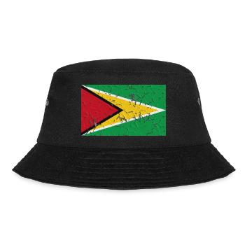 Guyana - Bucket Hat - Schwarz - Vorne - Lela (165cm)