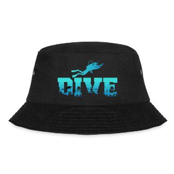 Diving Diving Design For Hobby and Profit - Bucket Hat - black - Front - Lela (165cm)
