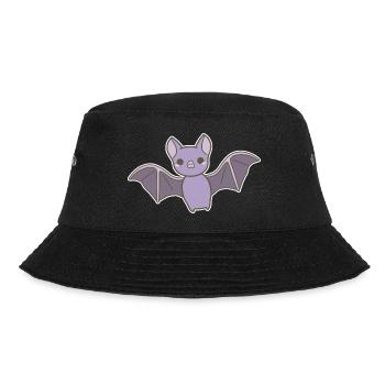 bat - Bucket Hat - black - Front - Lela (165cm)