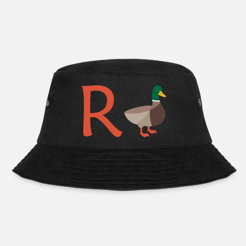 Rente Ente Ruhestand Pension Frührente Geschenk - Bucket Hat - Schwarz