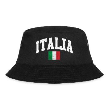 Vintage Italia - Bucket Hat - black - Front - Lela (165cm)