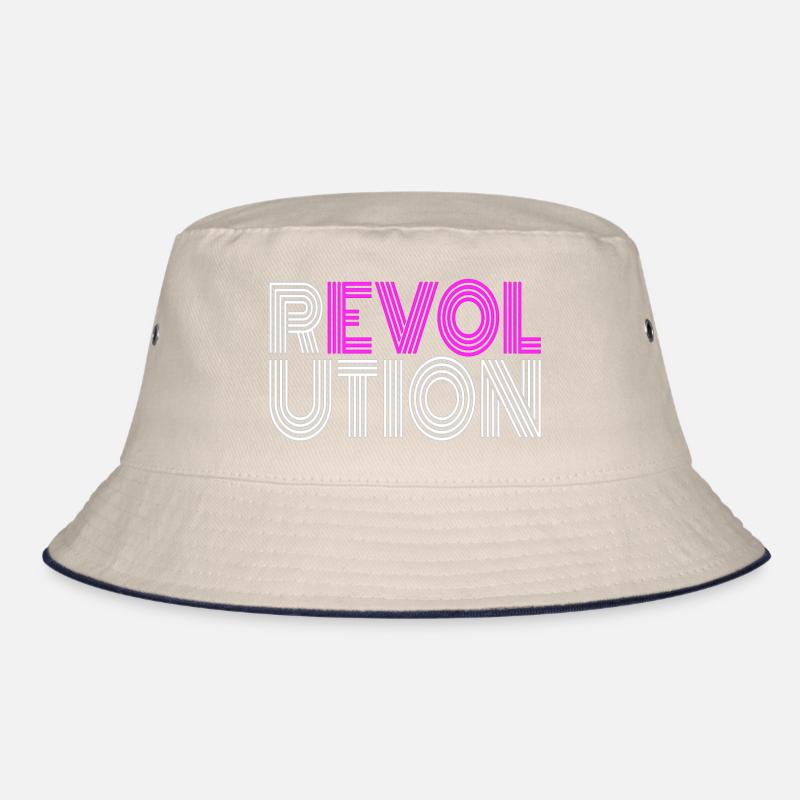 Revolution Uprising Antifa Demonstration Demo Bucket Hat