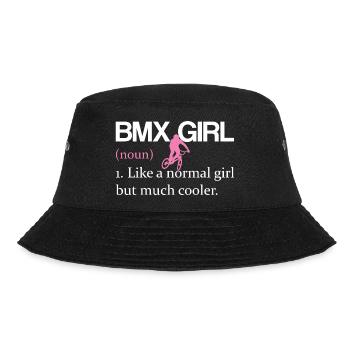 BMX Girl comme une cycliste cycliste normale - Bob - noir - Devant - Lela (165cm)