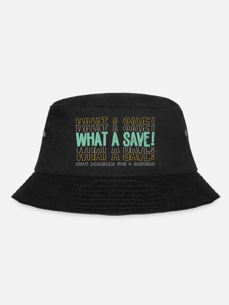 What a Save! - Bucket Hat - Schwarz