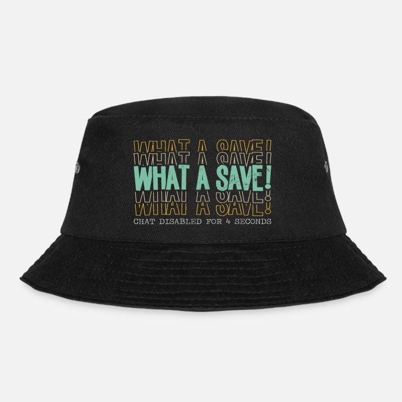What a Save! - Bucket Hat - Schwarz