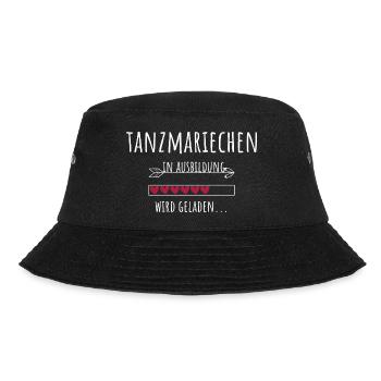 Tanzmariechen Garde Fasching Karneval - Bucket Hat - Schwarz - Vorne - Lela (165cm)