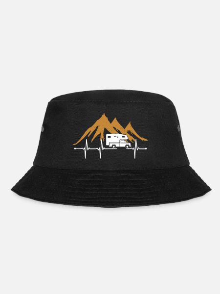 Pickup with living cabin Heartbeat Drop-off cabin - Bucket Hat - black