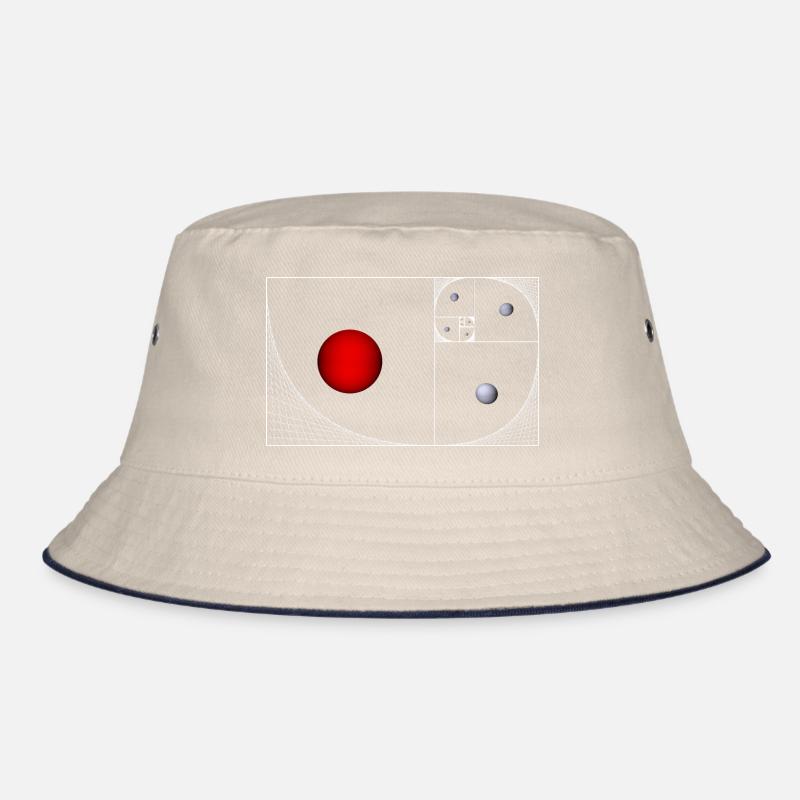 Fibonacci Schnecke Bucket Hat