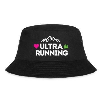 Ultra Running – My Love - Bucket Hat - black - Front - Lela (165cm)