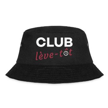 Club lève-tôt - Bob - noir - Devant - Lela (165cm)