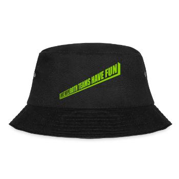 Both Teams Have Fun - Bucket Hat - Schwarz - Vorne - Lela (165cm)