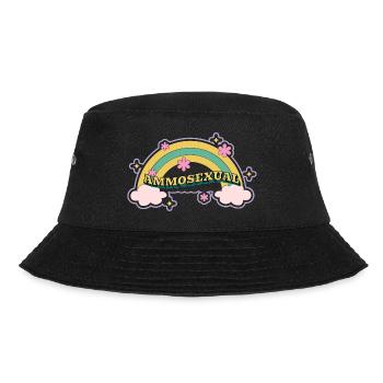 Ammosexual pride definition - Bucket Hat - black - Front - Lela (165cm)