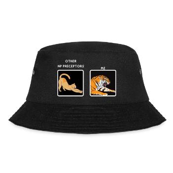Np Nurse Practitioner Preceptor Funny meme gifts - Bucket Hat - black - Front - Lela (165cm)