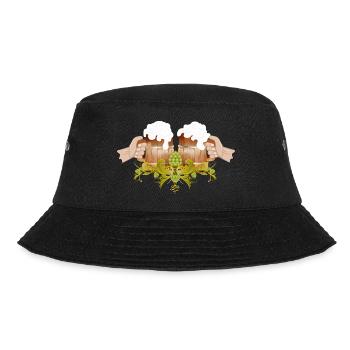 deux tasses à bière remplies pour griller Cheers - Bob - noir - Devant - Lela (165cm)