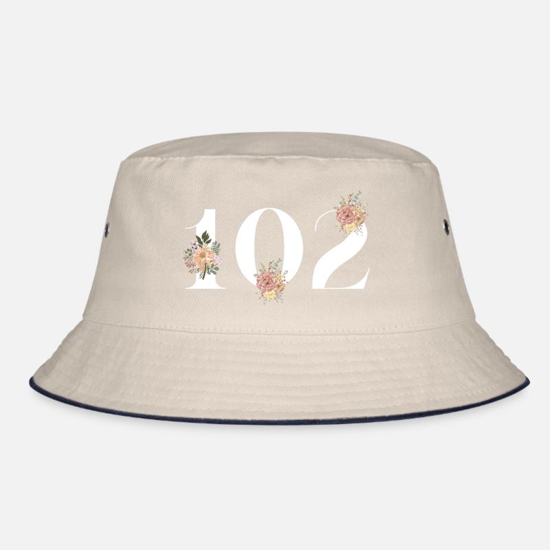 102e anniversaire fleuris (Cadeau de 102 ans) Bob