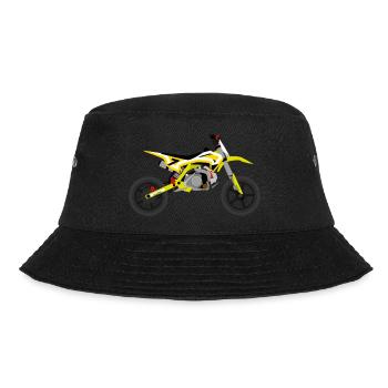 super Moto Jaune Blanc - Bob - noir - Devant - Lela (165cm)
