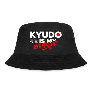 kyudo kyudomeisterin japanische bogenkunst kanji - Bucket Hat - Schwarz - Vorne - Lela (165cm)