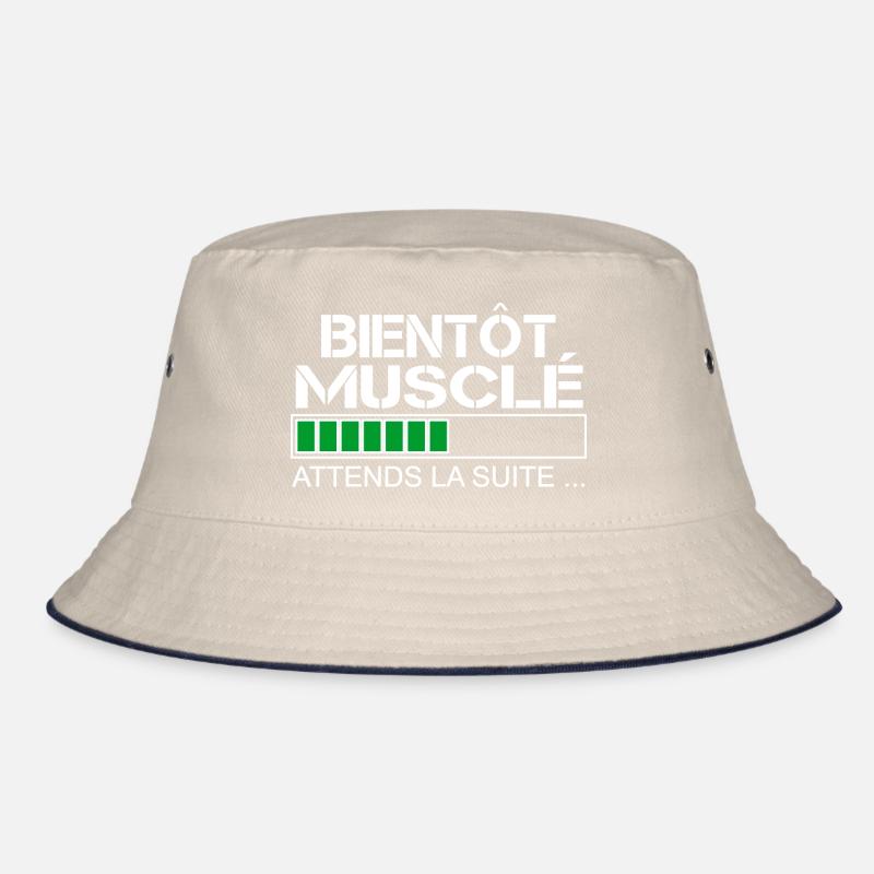 Bientot musclé (blanc et vert) Bob