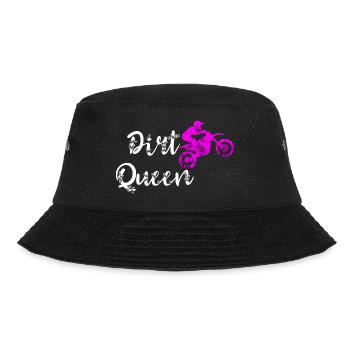 Motocross Bike Offroad Motorcycle Biker - Bucket Hat - Schwarz - Vorne - Lela (165cm)
