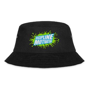 discipline over motivation quote - Bucket Hat - black - Front - Lela (165cm)