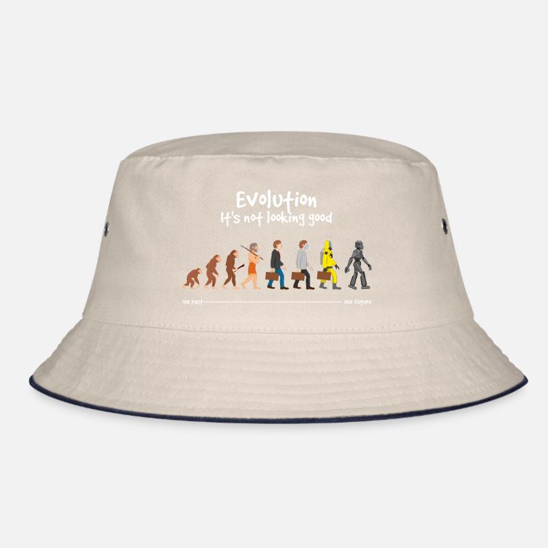Evolution it s not looking good Bucket Hat