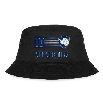Antarctica Football Team - Bucket Hat - black - Front - Lela (165cm)