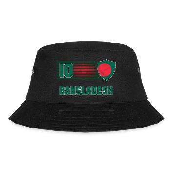 Bangladesh Football Team - Bucket Hat - black - Front - Lela (165cm)